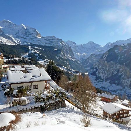 Apartment Breithorn-Residence-3 By Interhome Wengen Exterior photo
