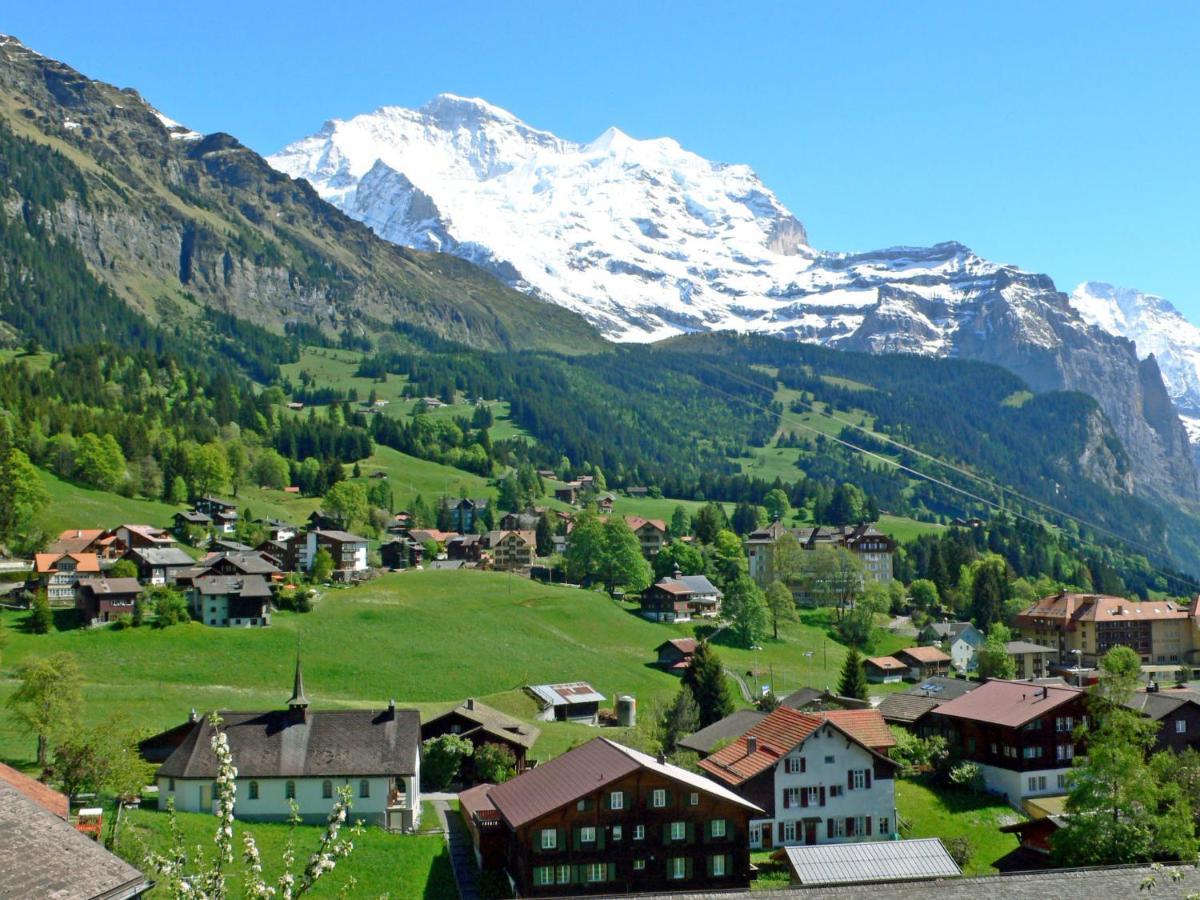 Apartment Breithorn-Residence-3 By Interhome Wengen Exterior photo
